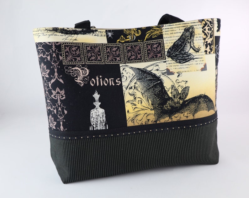 Gothic Spells and Potions Shoulder Bag Halloween Skull purse Etsy