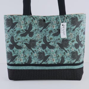 Bolso de hombro Mystic Crows Bolso de cuervos misteriosos Bolso victoriano Bolso gótico
