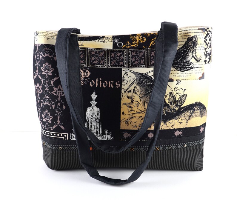 Gothic Spells and Potions Shoulder Bag Halloween Skull Purse Etsy