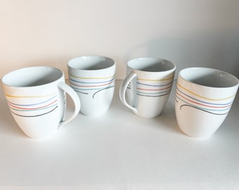 Studio Nova Color Threads mugs, set of four