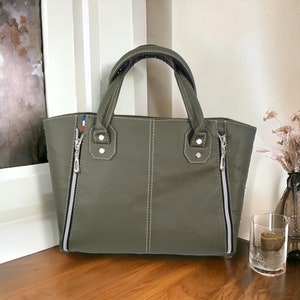 Damenhandtasche, Umhängetasche, Umhängetasche, handgefertigte Tasche, Kunstleder, Geschenkidee für Frauen