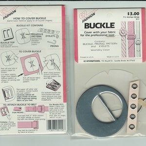 DUE kit di fibbie per cintura rotonde vintage
