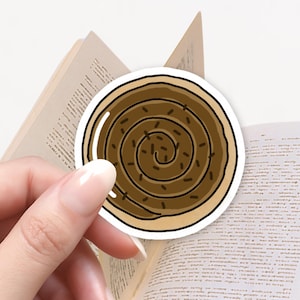 Sticker biscuit chocolat et sucre, Sticker Kindle, Sticker livresques, liseuse, café mignon, cadeau pour amoureux des livres, Stickers mignons, Stickers nourriture