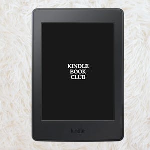 Kindle Book Club-screensaver: gezellige leesgrage illustraties (digitale download)
