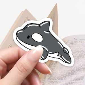 Sticker flottant pour piscine orque | mignon animal océan d'été | Sticker épaulard en vinyle pour ordinateur portable Journal d'une bouteille d'eau