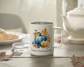 Taza de café de Acción de Gracias, Pastel de calabaza de corazones agradecidos, Temporada de otoño