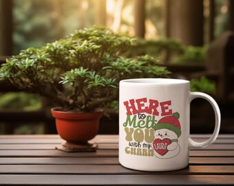 Taza navideña. Regalo de vacaciones. Regalo perfecto. Taza con encanto.