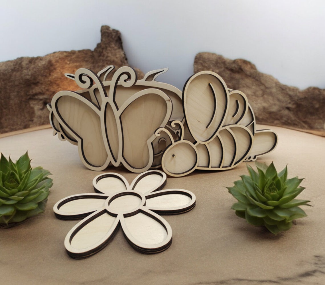 Insect Dxf Insect Design for Laser Dxf Cdr Svg - Etsy