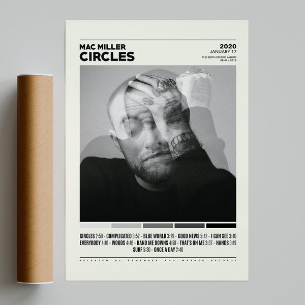 Mac Miller Album Cover Posters Etsy