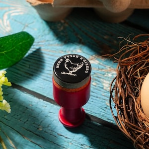 Aangepaste eierstempel | Gepersonaliseerde eierstempel | Huishouden | Boerderijstempel | Eiermarkering | Eierstempel | Eierdoos | Leuke eierstempel | Boerenmeisje