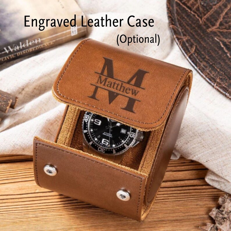 Custom Photo Watch Wooden Watch for Men Watch for Dad Engraved Watch Unique Gifts for Him Gift for Boyfriend Anniversary Gift for Husband