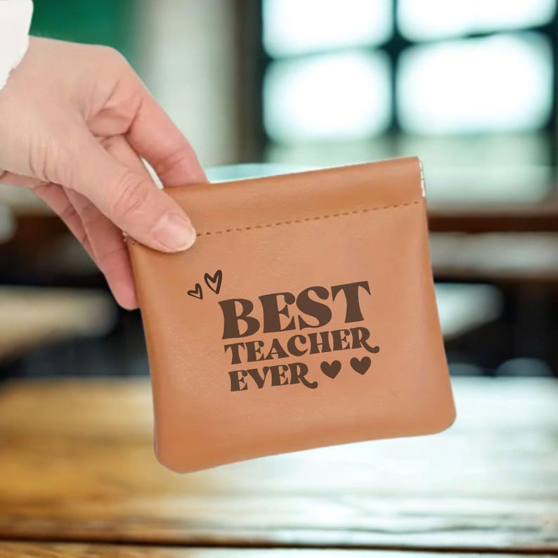 Custom Makeup Bag Travel Pouch Bridal Party Gift Bridesmaid Proposal Box Filler Coin Purse Teacher Gift Personalized Tech Cosmetic Satchel image 6