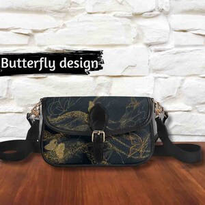 Joli sac à main papillon pour femme, sac à main en cuir végétalien, cadeau pour adolescente, sac à main pour mariage, cadeau pour femme, 21e anniversaire, cadeau pour la mariée