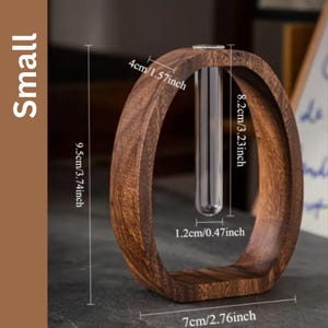 Unique propagation vase for indoor gardening, eco-friendly tabletop decor, plant lover's gift