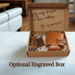 Premium Gift Collection Personalized Vegan Keychain Custom Engraved Accessory Wedding Party Present Metal Hardware Details Double Sided Option Special Occasion Keepsake Luxury Material Design Brown Grey Color Choice Sustainable Construction