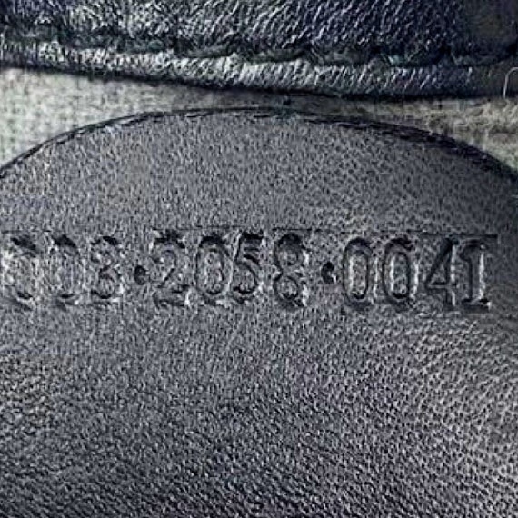 Authentic Vintage Gucci Rare Black Calf Leather W… - image 10
