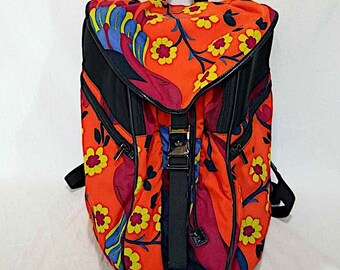 Authentic Gucci Rare Tom Ford Flora Print Backpack