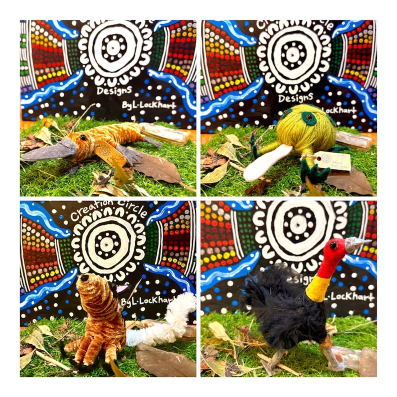 Modern Aboriginal String Art Sculptures - Etsy