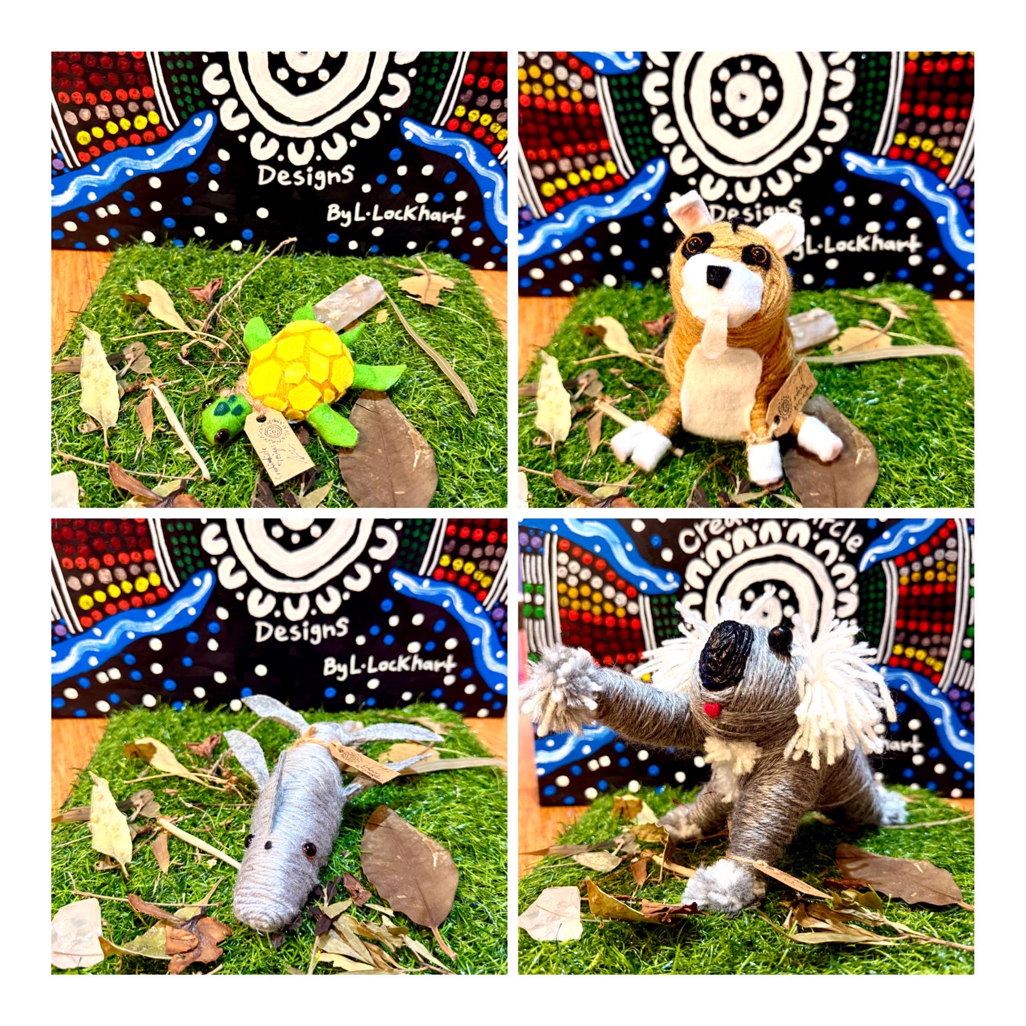 Modern Aboriginal String Art Sculptures - Etsy