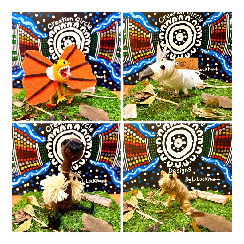 Modern Aboriginal String Art Sculptures - Etsy
