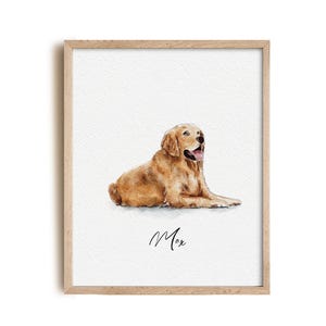 Ritratto di animale domestico personalizzato / Cane ad acquerello / Mini dipinto di cane personalizzato / Piccolo ritratto di animale domestico / Regalo per la perdita di un animale domestico / Dipinto di un vero animale domestico / Schizzo di cane da Ph