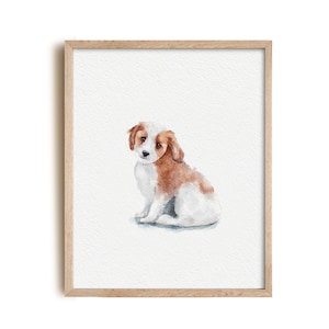 Mini Custom Watercolor Pet Portrait, Pet Memorial Gift, Gifts for Dog Lovers, Watercolor Dog Portrait, Tiny/Miniature Dog Painting