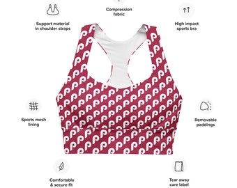 Longline sports bra