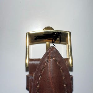 replacement 18mm Omega genuine leather strap for omega Watch