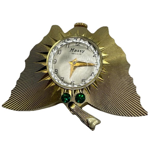 Vintage Butterfly Shape Watch MCM Pendant Swiss Wind up  display picture 1