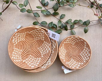 Natural Harmony Woven Basket Set
