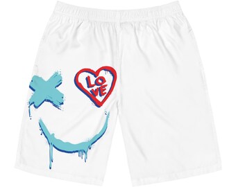 6963LOVE Sportshorts aus leichtem Stoff. Sommersaison