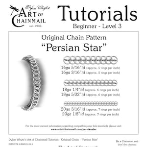 Per Sian Star/chainmail/tutorials/dylon Whyte/art of Chain Mail ...