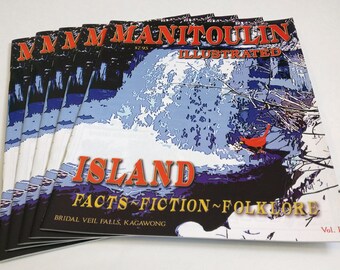 Magazine/Manitoulin Illustrated by Whytes (Storybook, History Book, Graphic Novel, Magazines, Magazines Print, Fiction, Folklore, Canada)