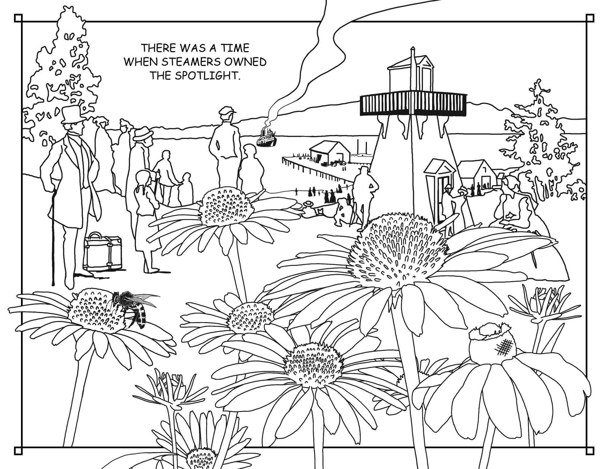 Manitoulin Colouring Ebook Vol 2 Coloring Books Coloring Etsy