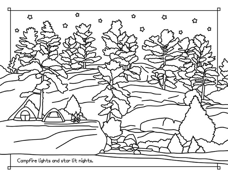 Manitoulin Colouring Vol. 3 eBook Coloring Books, Coloring Pages, Adult Coloring Books, Adult Coloring Pages, Coloring Books for Adults image 6