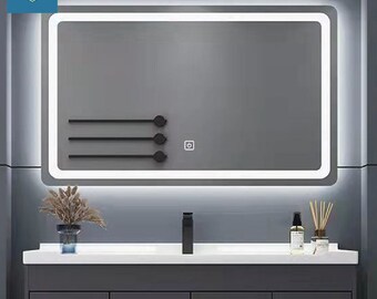 Cherrvhie bathroom mirror with ledlight