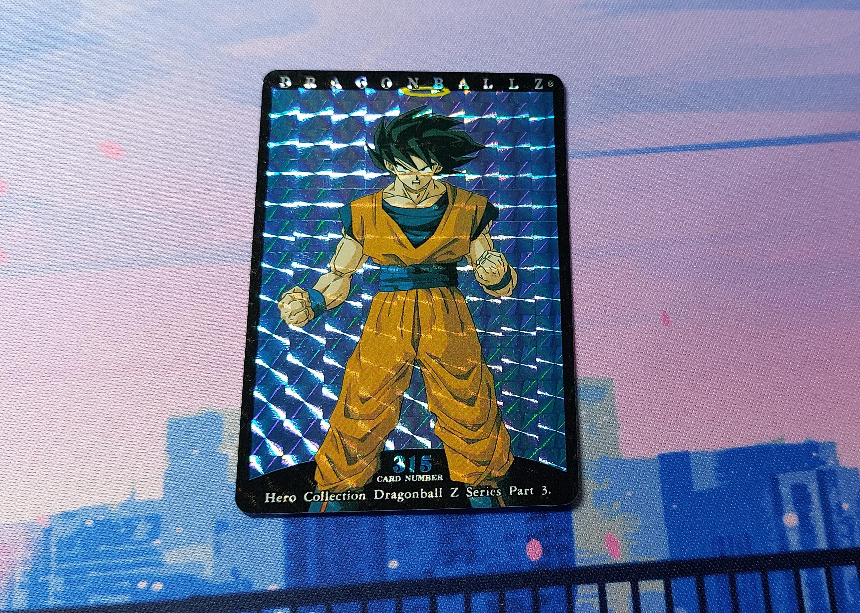 Vintage DBZ Holo Card: Dragon Ball Z Hero Collection #315 - 1995