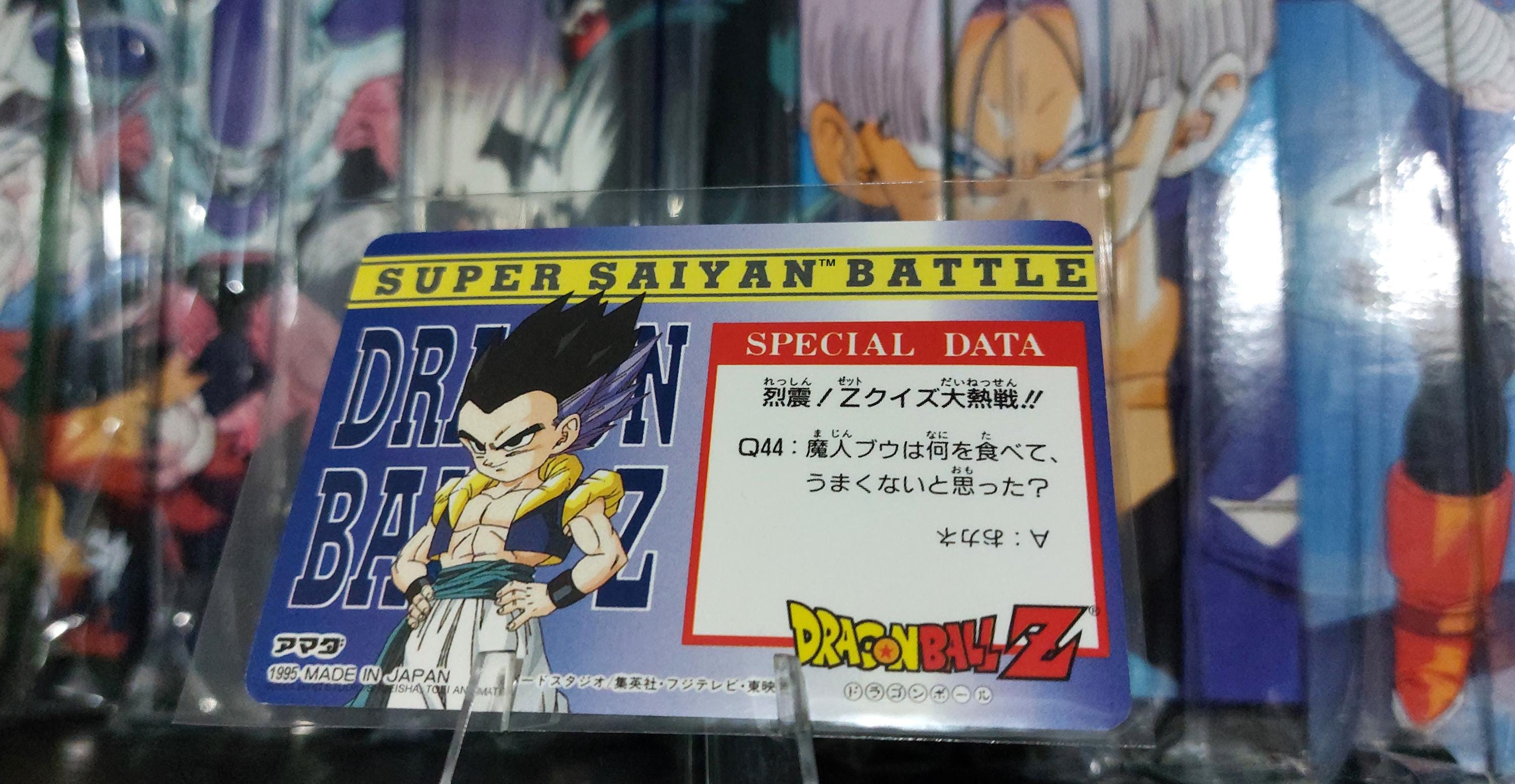 Vintage DBZ Holo Card: Dragon Ball Z Hero Collection #317 (1995