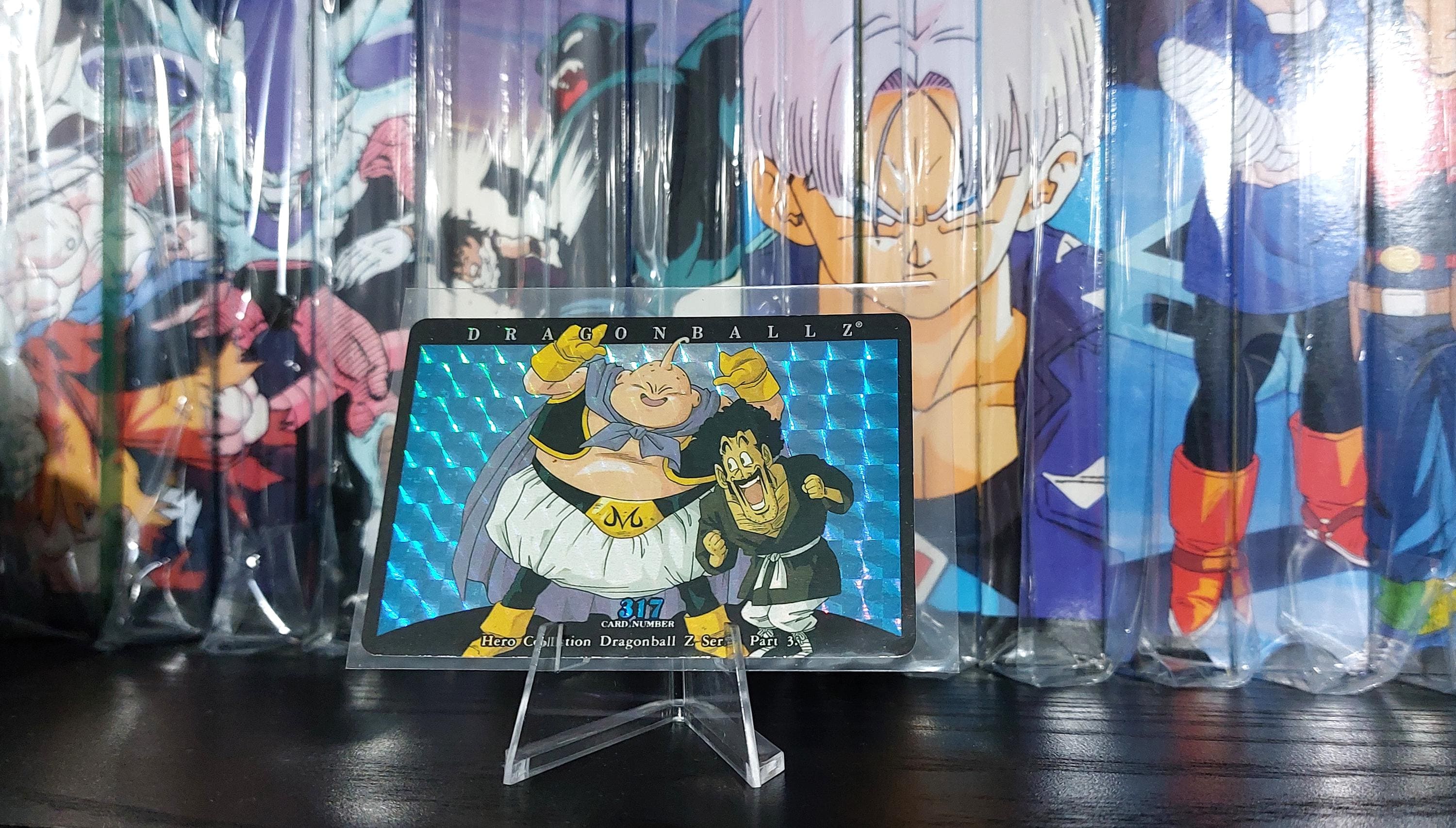 Vintage DBZ Holo Card: Dragon Ball Z Hero Collection #317 (1995