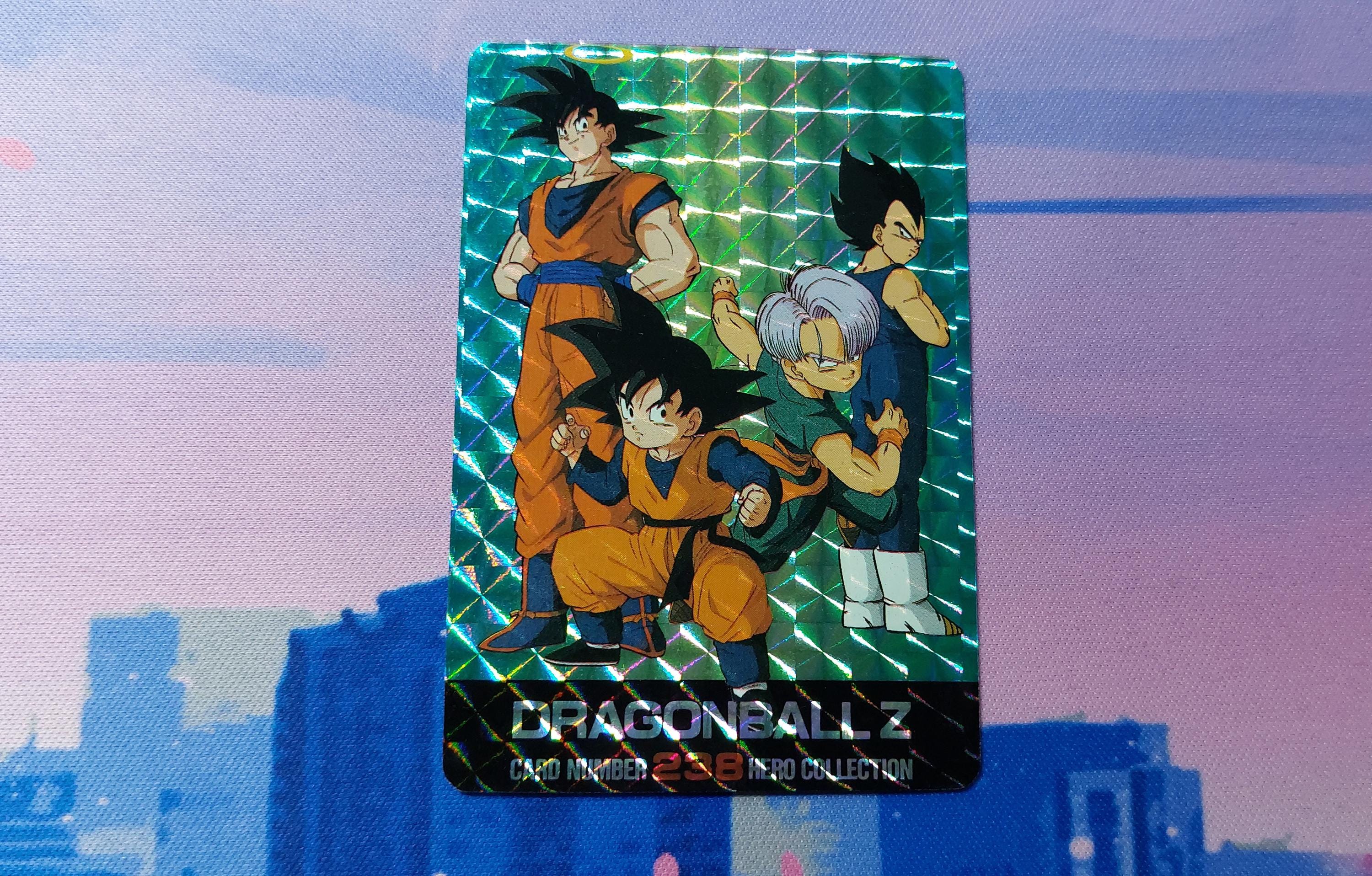 Vintage DBZ Holo Card: Dragon Ball Z Hero Collection #238 - Etsy