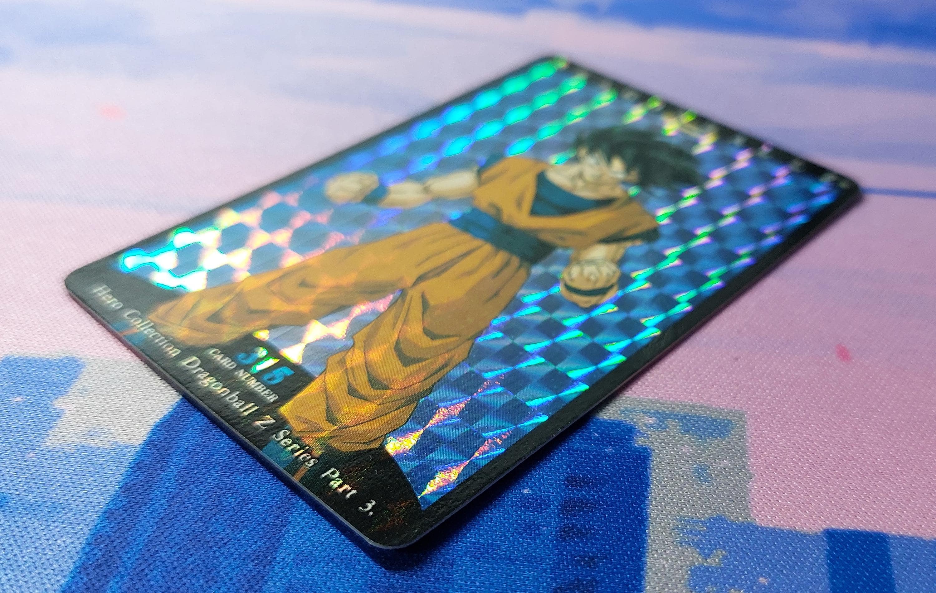 Vintage DBZ Holo Card: Dragon Ball Z Hero Collection #315 - 1995