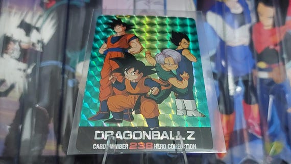 Vintage DBZ Holo Card: Dragon Ball Z Hero Collection #238 - Etsy