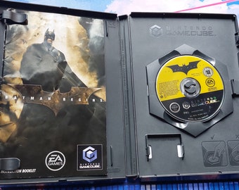 Batman Begins Nintendo Gamecube Game With Manual PAL EA Games 2000