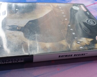 Batman Begins Nintendo Gamecube Game With Manual PAL EA Games 2000