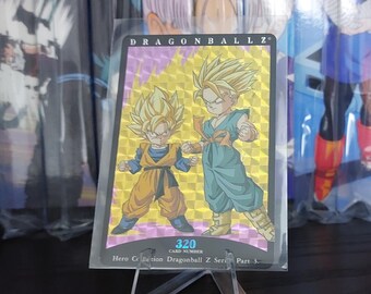 Vintage DBZ Holo Card: Dragon Ball Z Hero Collection #320 (1995