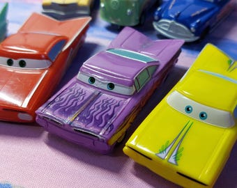 レア！Disney Pixar Cars ミニカーセット Rare Vintage X7 Disney Pixar Cars Mcdonalds Toys 2006 Bundle Lot