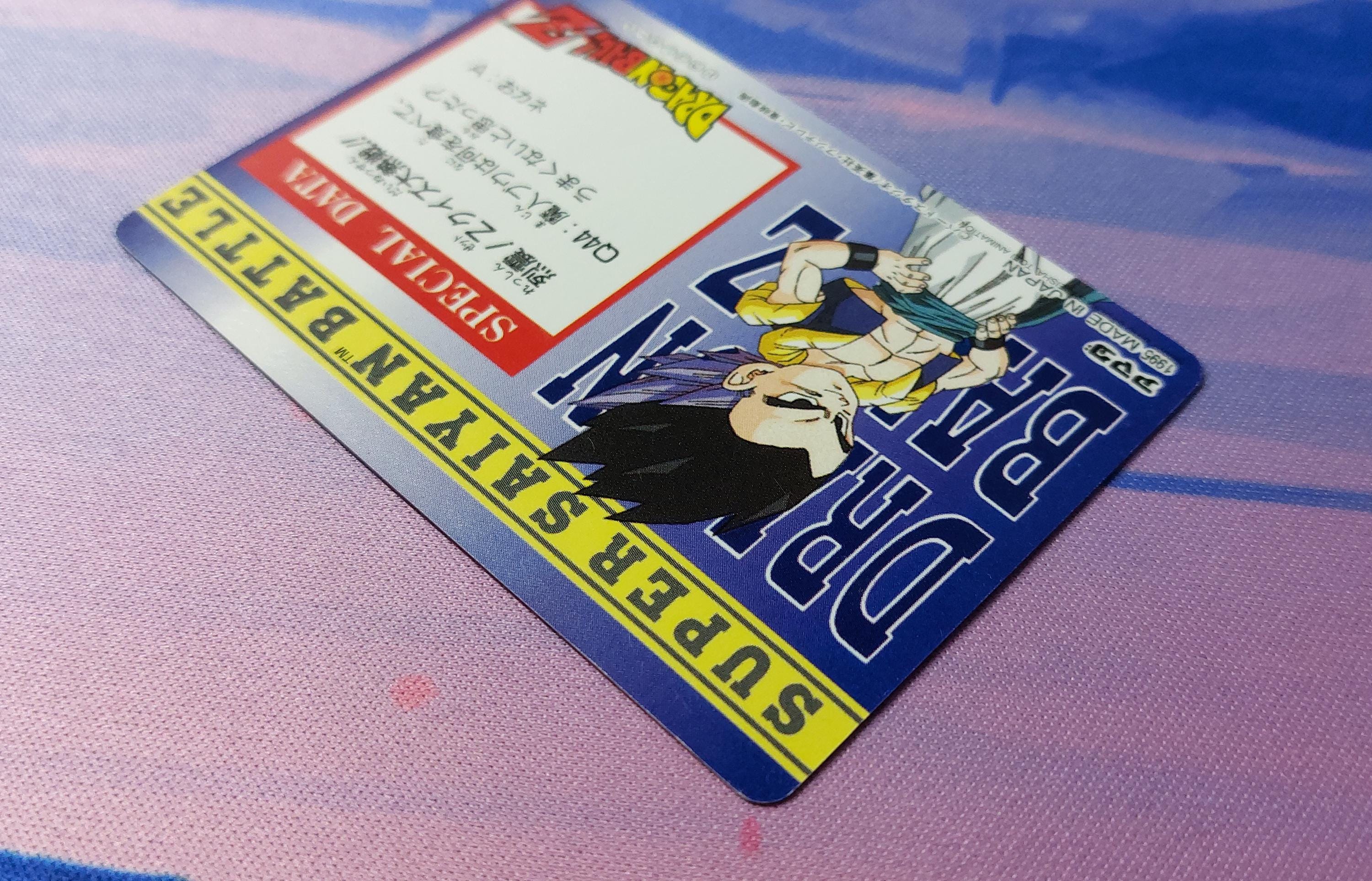 Vintage DBZ Holo Card: Dragon Ball Z Hero Collection #317 (1995