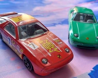 Vintage Bburago Porsche 928 S4 Toy Car Model Bundle (1/43) - Etsy