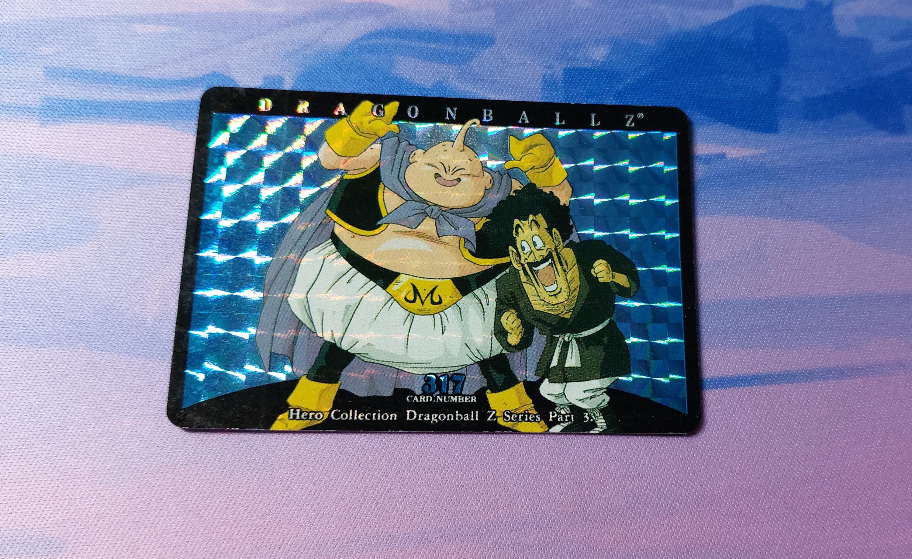 Vintage DBZ Holo Card: Dragon Ball Z Hero Collection #317 (1995