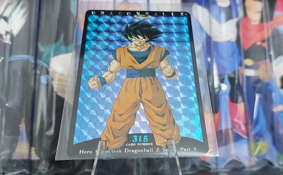 Vintage DBZ Holo Card: Dragon Ball Z Hero Collection #315 - 1995